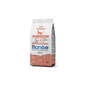 Monge Crocchette per Gatto Adulto Gusto Salmone