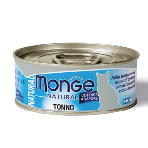 Monge Natural Scatolette Gatto Gusto Tonno 80 gr