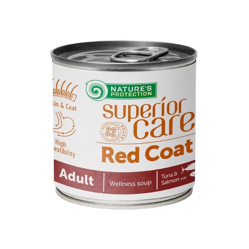 Nature’s Protection Superior Care Soup Red Coat Adult All Breeds Tonno e Salmone - immagine 2
