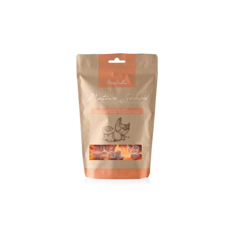 Ferribiella Nature Snack Cane Bocconcini Pollo e Patate 80 gr - immagine 2