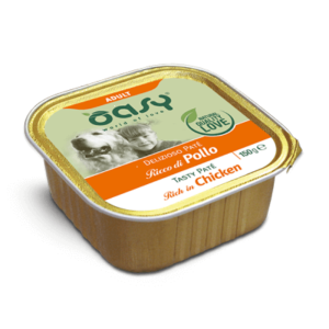 Oasy Dog Patè Cane Gusto Pollo 150 grammi
