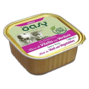 Oasy Dog Patè Cane Vitello con Verdure 150 grammi