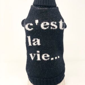 C’est la vie – pull jaquard