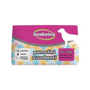 Inodorina Pannolini Assorbenti per Cane