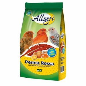 Allegrì Penna Rossa Pastoncino Morbido per Canarini