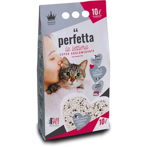 Flair Pet Perfetta Lettiera Agglomerante Ai Carboni Attivi 10 L