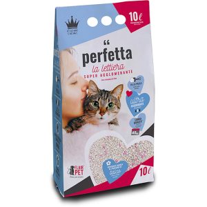 Flair Pet Perfetta Lettiera Agglomerante Profumazione Talco 10 L