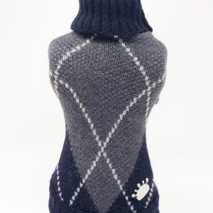 Argyle Prince – blu/grigio