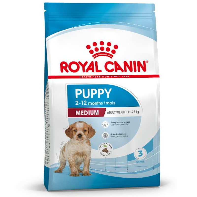 Royal Canin Crocchette per Cuccioli Medium Puppy