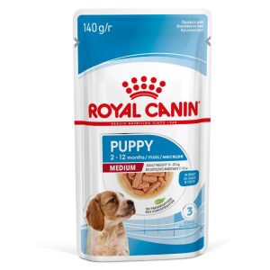 Royal Canin Bocconcini in Salsa per Cuccioli Medium Puppy 140 gr