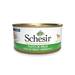 Schesir Filetti di Pollo in Gelatina per Cane Adulto 150 gr
