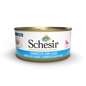 Schesir Puppy Filetti di Tonnetto e Aloe in Gelatina per Cuccioli 150 gr