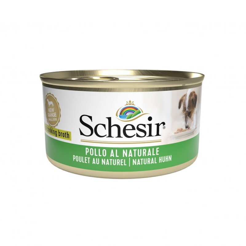 Schesir Filletti Pollo al Naturale Brodo di Cattura per Cane 85 gr - immagine 2