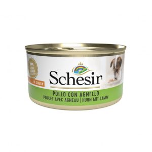 Schesir Filletti Pollo con Agnello in Salsa 85 gr