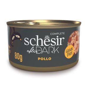 Schesir Dark Filetti in Brodo Gatto Gusto Pollo 80 gr