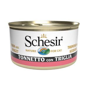 Schesir Cat Adult Filetti in Jelly Gusto Tonnetto con Triglia 85 gr