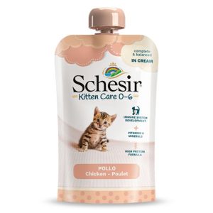 Schesir Kitten Cream per Gattini Gusto Pollo 150 gr