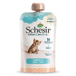 Schesir Kitten Cream per Gattini Gusto Tonnetto 150 gr