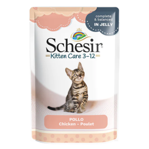 Schesir Kitten Filetti in Jelly per Gattino Gusto Pollo 85 gr