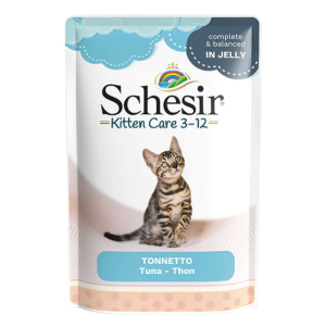 Schesir Kitten Filetti in Jelly per Gattino Gusto Tonnetto 85 gr