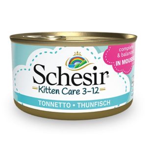 Schesir Kitten Mousse per Gattino Gusto Tonnetto 85 gr