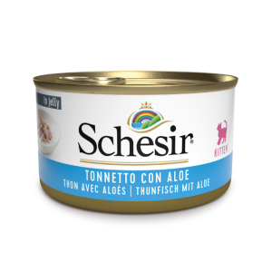 Schesir Kitten Filetti in Jelly Gattino Gusto Tonnetto e Aloe 85 gr