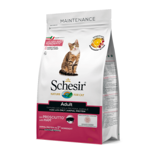 Schesir Crocchette per Gatto Adulto Gusto Prosciutto