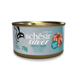 Schesir Silver Filetti Gatto Anziano Tonnetto e Sgombro 70 gr