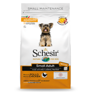 Schesir Small Adult Crocchette per Cane Adulto Gusto Pollo