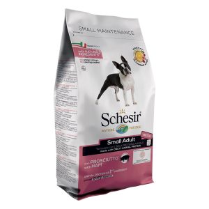 Schesir Small Adult Crocchette per Cane Adulto Gusto Prosciutto