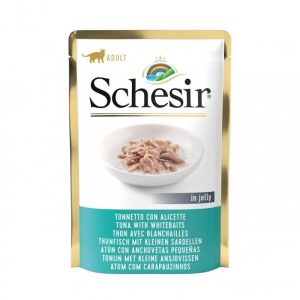 Schesir Cat Adult Tonnetto con Alicette in Jelly 85 gr