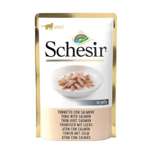 Schesir Cat Adult Tonnetto con Salmone in Jelly 85 gr