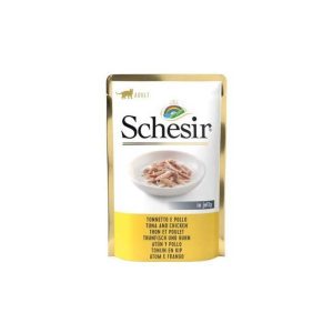Schesir Cat Adult Tonnetto e Pollo in Jelly 85 gr