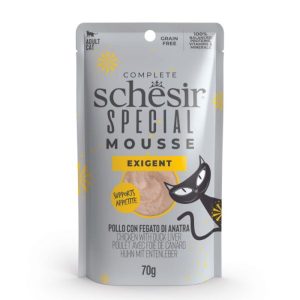 Schesir Special Mousse Gatto Pollo con Fegato di Anatra 70 g