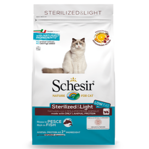 Schesir Crocchette per Gatto Sterilizzato Gusto Pesce