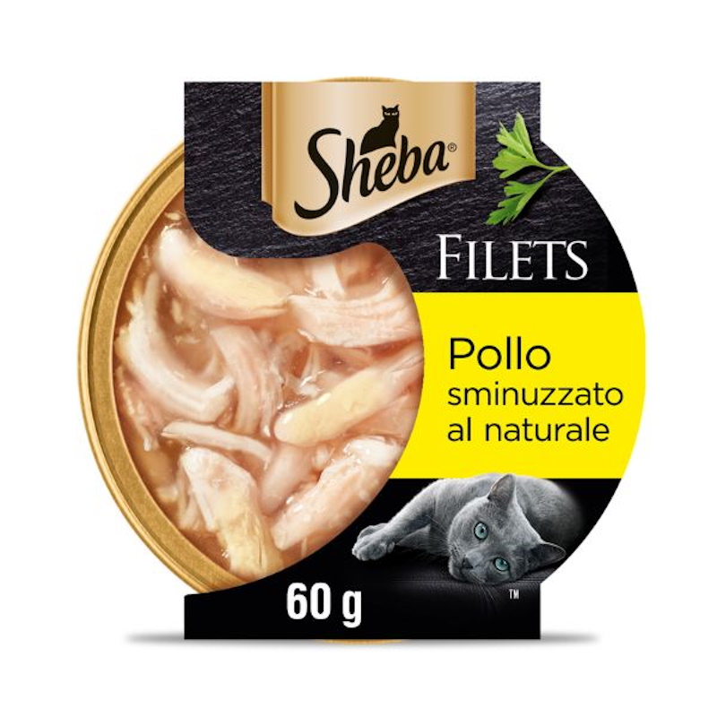 Sheba Filets in Salsa Umido per Gatto Gusto Pollo 60 gr - immagine 2