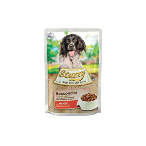 Stuzzy Dog Bocconcini Salsa Cane Adulto Gusto Manzo 100 gr