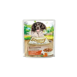 Stuzzy Dog Bocconcini Salsa Cane Adulto Tacchino e Carote 100 gr