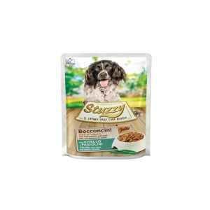 Stuzzy Dog Bocconcini Jelly Cane Adulto Vitello e Fagiolini 100 gr