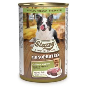 Stuzzy Dog Monoprotein Patè per Cane Adulto Gusto Vitello