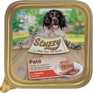 Stuzzy Dog Patè per Cane Adulto Gusto Manzo 150 gr