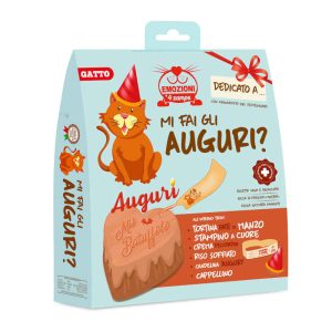 Kit Torta per Gatto Tortina Patè con Manzo