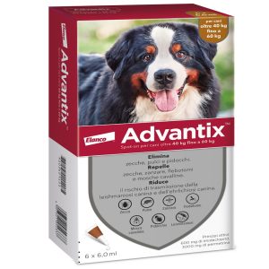 Advantix antiparassitario Spot-On per Cane da 40 kg a 60 kg