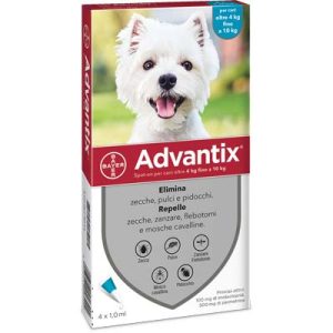 Advantix Spot On Cane  4-10 Kg