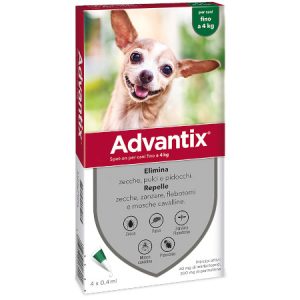 Advantix Spot On 1 Pipetta fino a 4 Kg