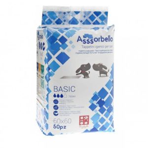 Ferribiella Assorbello Basic Tappetini Igienici 60 X 60 cm