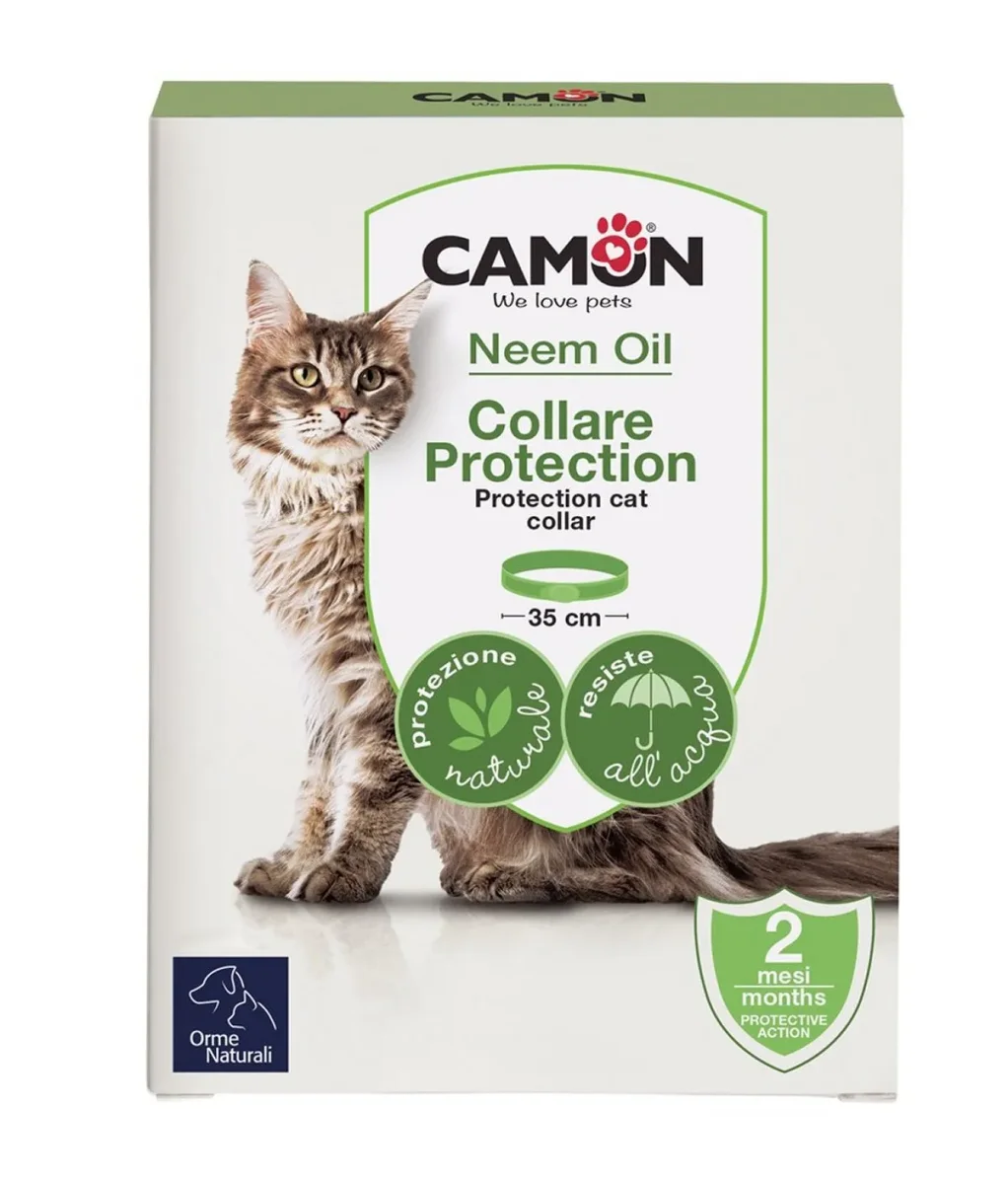 Camon Collare Barriera Olio di Neem per Gatti 3 Confezioni - immagine 3