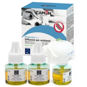 Camon Diffusore per Ambienti all’Olio di Neem Doppia Ricarica