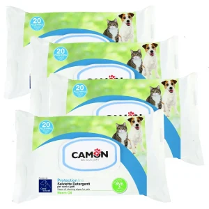 Camon Salviette Detergenti Olio di Neem 4 Confezioni Multipack