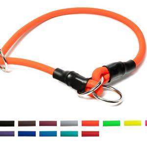 collare semistrozzo biothane rotondo